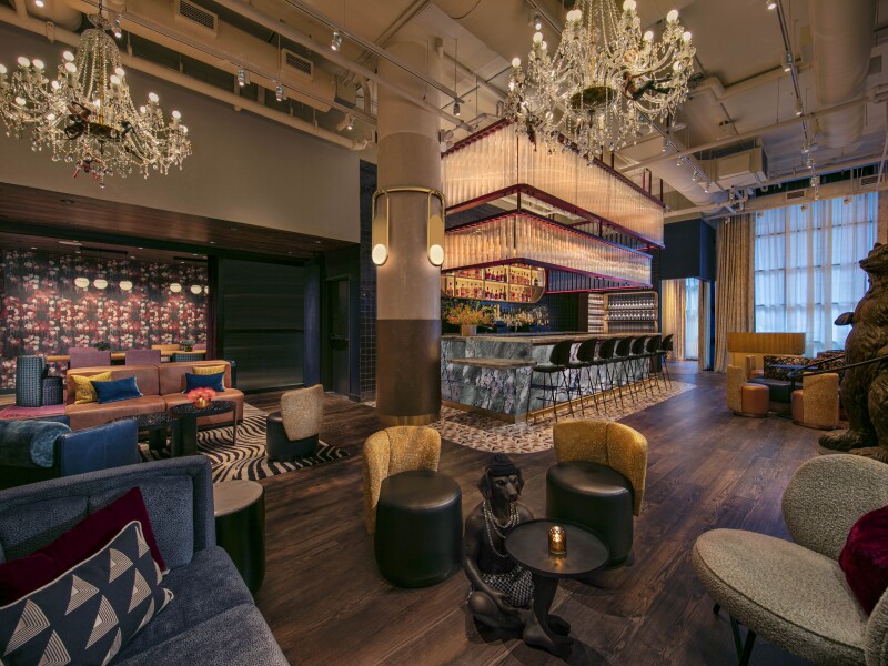 New York’s Moxy Lower East Side Debuts as an Eclectic and Stylish Pleasure Garden