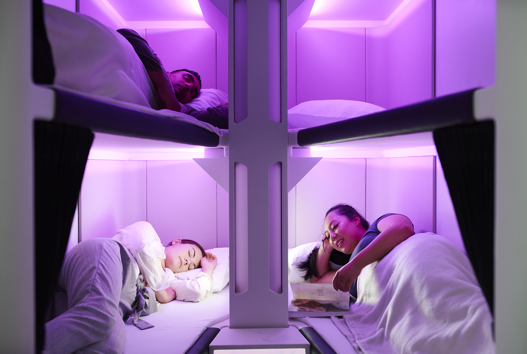 Air New Zealand tells us more about their comfortable bunk beds