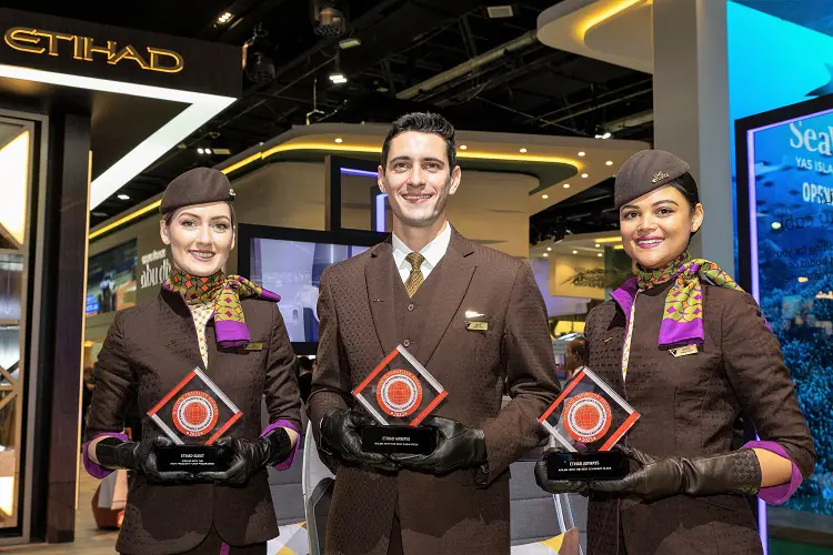 Etihad Airways wins Hat-trick of 2023 Business Traveller Awards